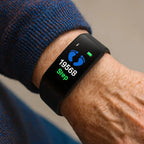 Smartwatch for Seniors Health Monitoring Easy-to-Use Design