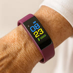 Smartwatch for Seniors Health Monitoring Easy-to-Use Design