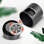 Smokeless Ashtray Four-Layer Magnetic Filter Adjustable Fan