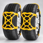 Snow Tire Chains Universal X-Stud Traction Quick Install