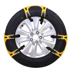 Snow Tire Chains Universal X-Stud Traction Quick Install