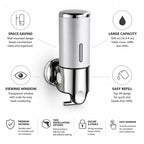Soap Dispenser Wall-Mounted Stainless Steel 500ml