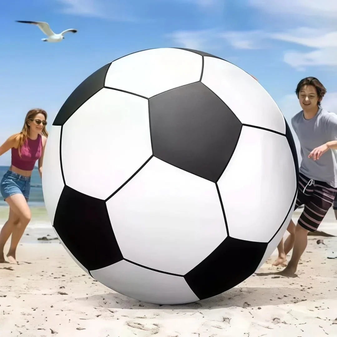 Soccer Ball Inflatable Lightweight PVC
