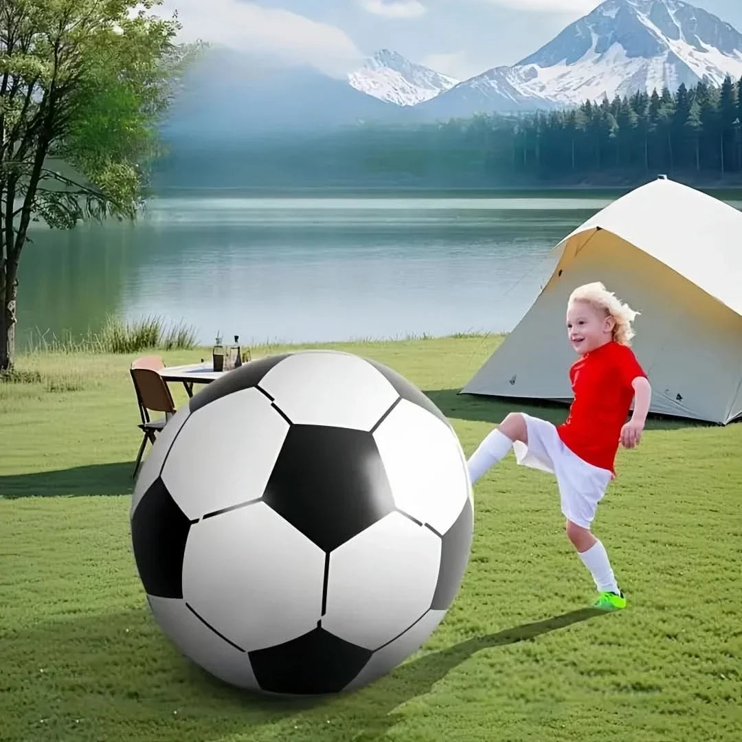 Soccer Ball Inflatable Lightweight PVC