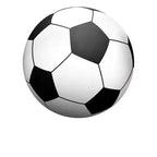 Soccer Ball Inflatable Lightweight PVC