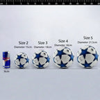 Soccer Ball Inflatable Lightweight PVC