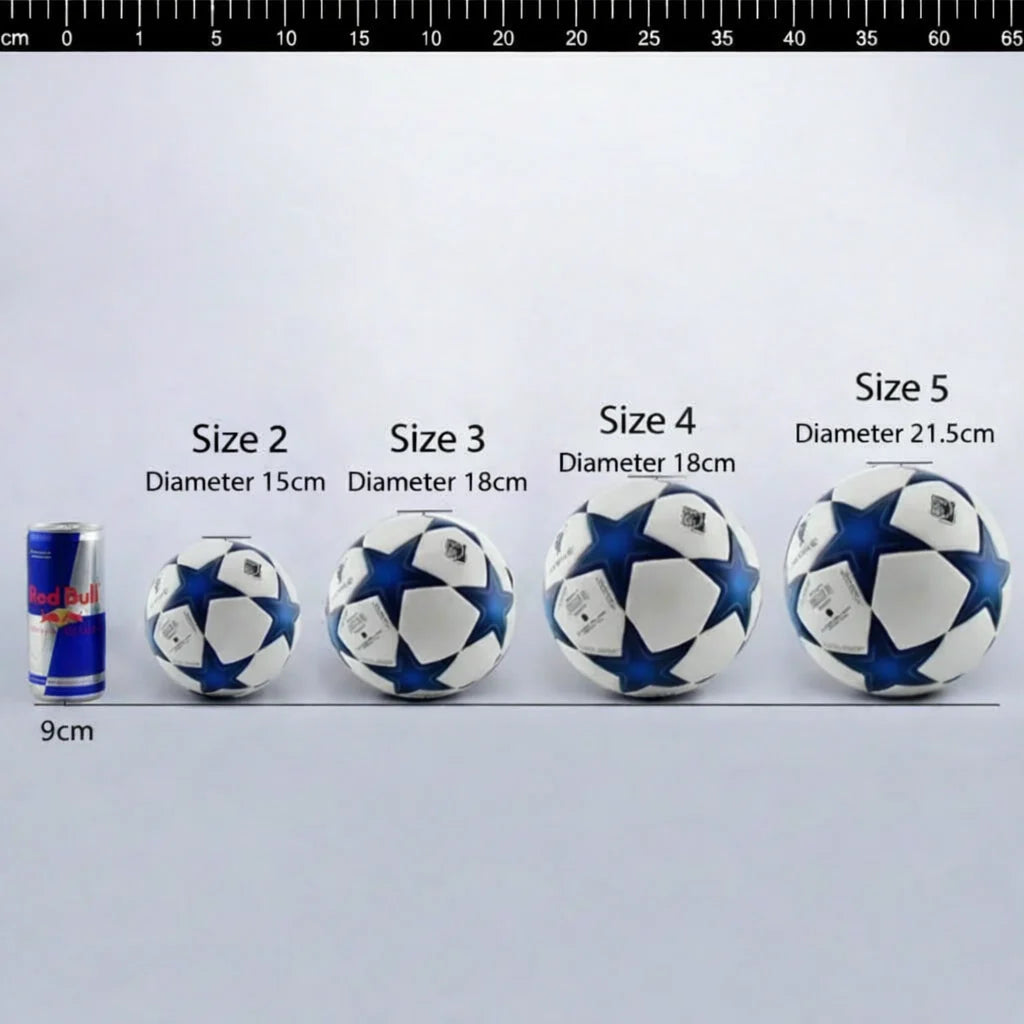 Soccer Ball Inflatable Lightweight PVC