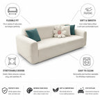 Sofa & Couch Cover Stretch Corn Velvet