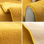 Sofa Cover Plush Padded Non-Slip Machine-Washable