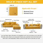 Sofa Cover Plush Padded Non-Slip Machine-Washable