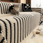 Sofa Cover Plush Tufted Machine-Washable