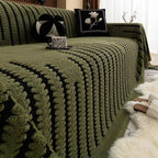 Sofa Cover Plush Tufted Machine-Washable