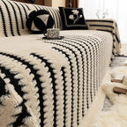 Sofa Cover Plush Tufted Machine-Washable
