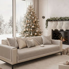 Sofa Cover Quilted Breathable Non-Slip Backing