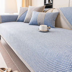 Sofa Cover Quilted Breathable Non-Slip Backing