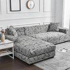 Sofa Cover Stretch Elastic Polyester Blend