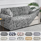 Sofa Cover Stretch Elastic Polyester Blend