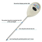 Soil Moisture Meter Instant Readings Rust-Resistant Probe
