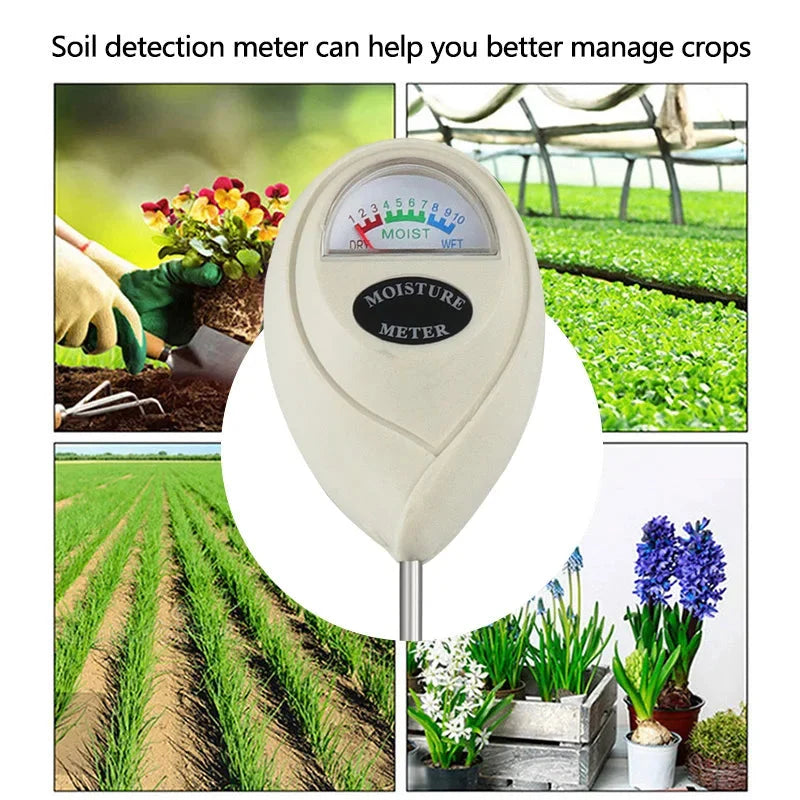 Soil Moisture Meter Instant Readings Rust-Resistant Probe