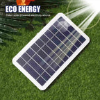 Solar Charger Flexible & Weatherproof 5V USB