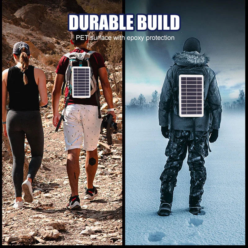 Solar Charger Flexible & Weatherproof 5V USB