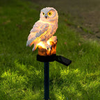 Solar Garden Light Warm White LED Dusk-to-Dawn