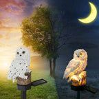 Solar Garden Light Warm White LED Dusk-to-Dawn