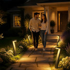 Solar Path Light Warm White LEDs & Dusk Sensor
