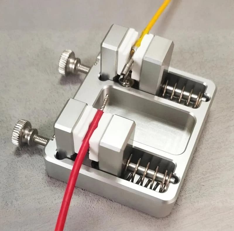 Soldering Clamp Double Jaw Heat-Resistant Jaws