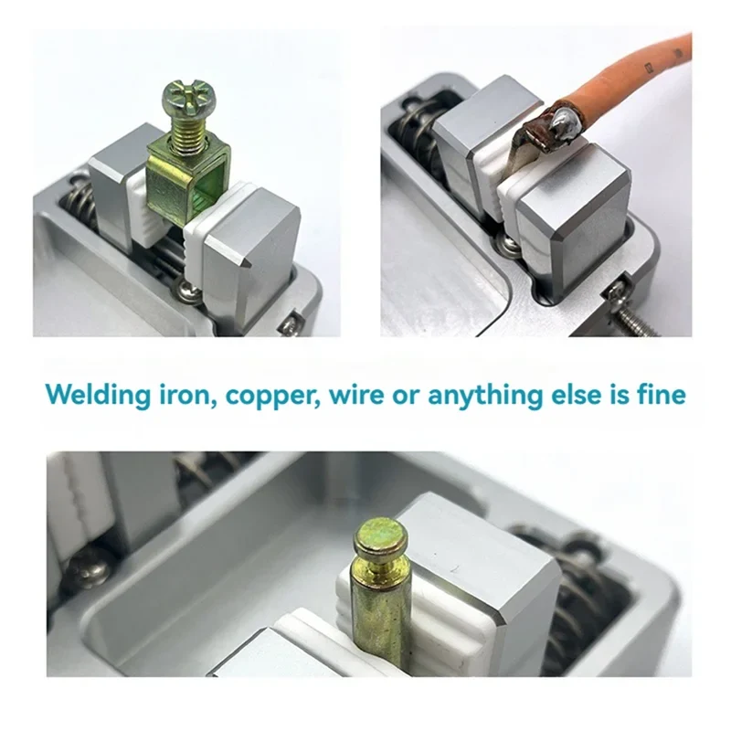 Soldering Clamp Double Jaw Heat-Resistant Jaws