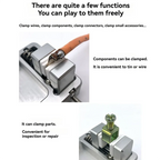Soldering Clamp Double Jaw Heat-Resistant Jaws