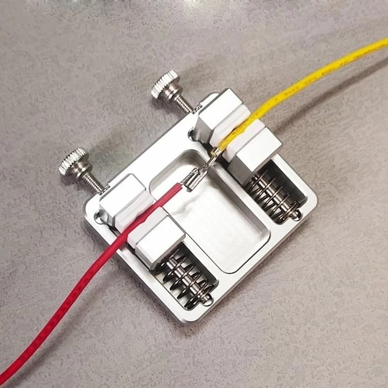 Soldering Clamp Double Jaw Heat-Resistant Jaws