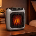 Space Heater Compact Tabletop Quiet Operation With Overheat Protection