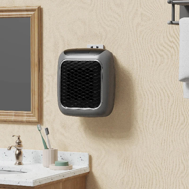 Space Heater Compact Tabletop Quiet Operation With Overheat Protection