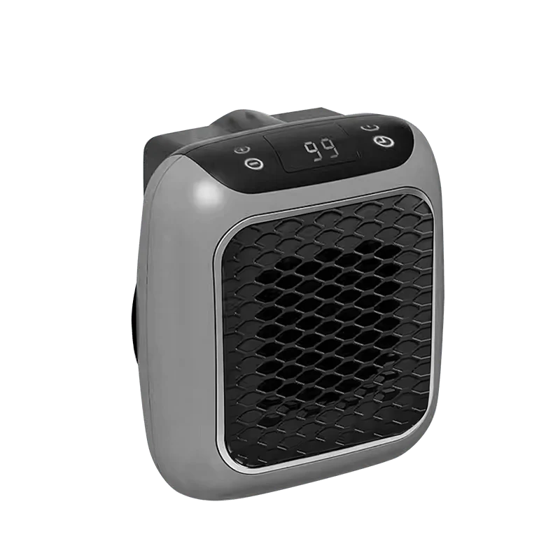 Space Heater Compact Tabletop Quiet Operation With Overheat Protection