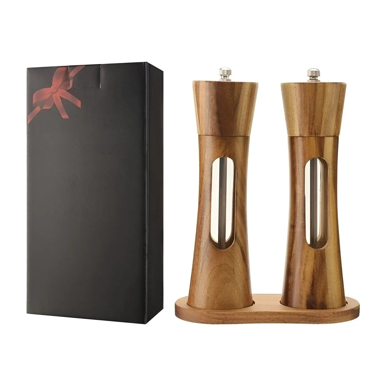 Spice Grinder Adjustable Grind Viewing Window Moisture-Resistant