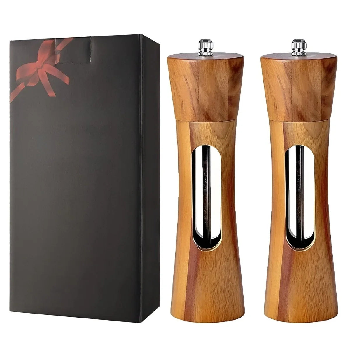 Spice Grinder Adjustable Grind Viewing Window Moisture-Resistant