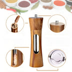 Spice Grinder Adjustable Grind Viewing Window Moisture-Resistant