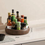 Spice Rack 360° Rotating Plastic Space-Saving Organizer