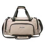 Sports Duffel Bag Spacious Compartment Separate Shoe Pockets Adjustable Shoulder Strap