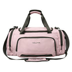 Sports Duffel Bag Spacious Compartment Separate Shoe Pockets Adjustable Shoulder Strap