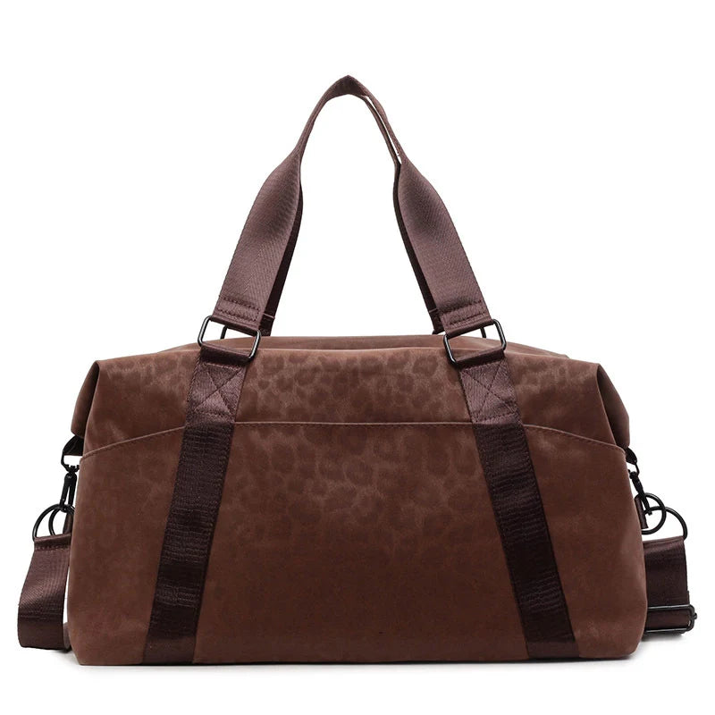 Sports Duffle Bag Spacious Multiple Pockets Adjustable Shoulder Strap