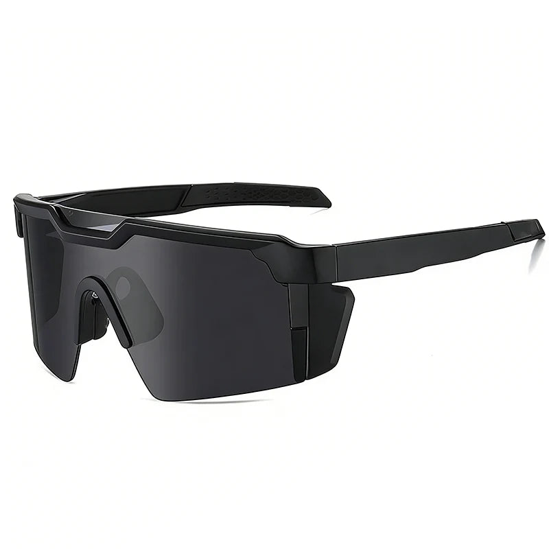 Sports Sunglasses UV400 Mirrored Panoramic Lenses