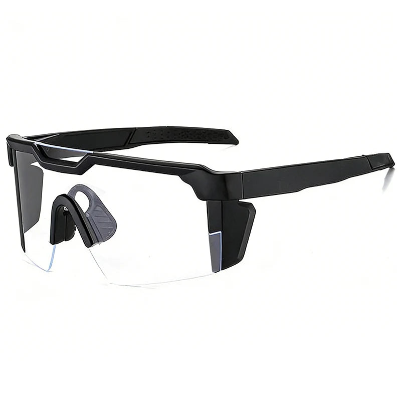 Sports Sunglasses UV400 Mirrored Panoramic Lenses