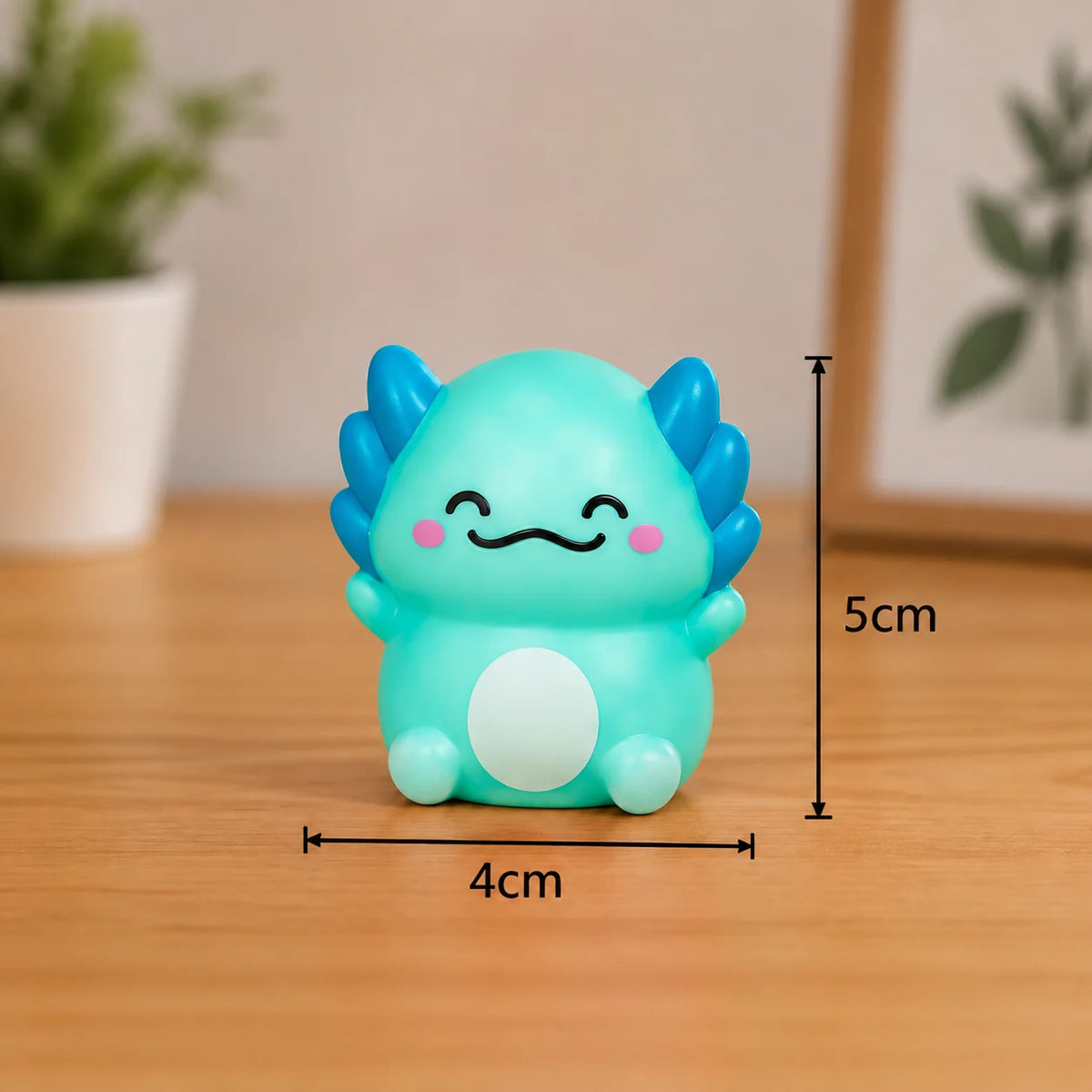 Squishy Toy Axolotl Design Soft Set of 12