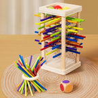 Stacking Game Solid Wood Non-Toxic 3-in-1