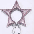 Star Headpiece Glitter Padded Adjustable Ties