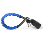 Steering Wheel Lock Dual-Locking Cut-Resistant Cable