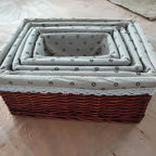 Storage Basket Handwoven & Soft Lined