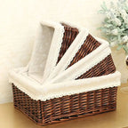 Storage Basket Handwoven & Soft Lined